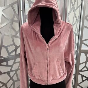Cozy Pink Hooded Women's Sweater